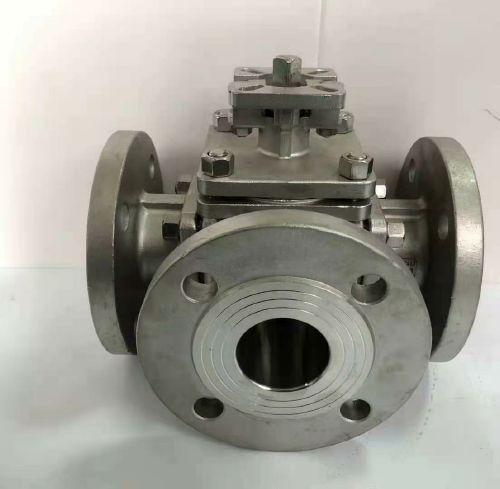 2205雙相鋼高平臺三通球閥 2205雙相鋼高平臺三通球閥