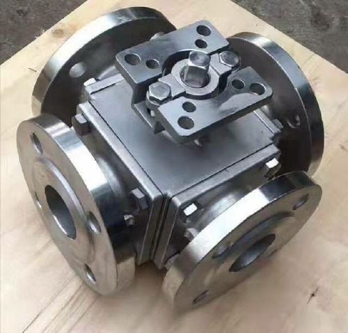 2507雙相鋼高平臺四通球閥 2507雙相鋼高平臺四通球閥